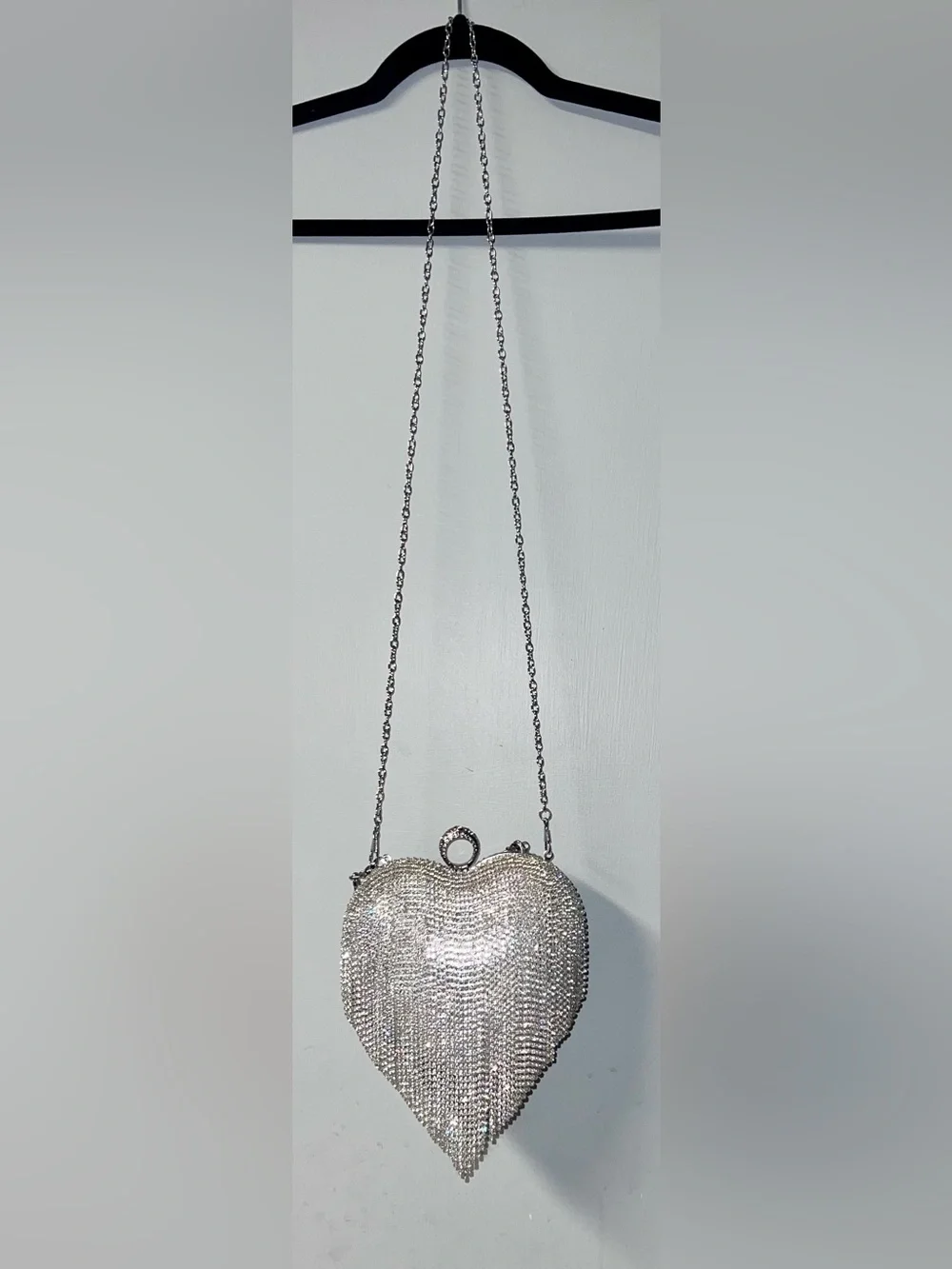 Bling Fringe Clutch